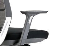 Plastic armrests